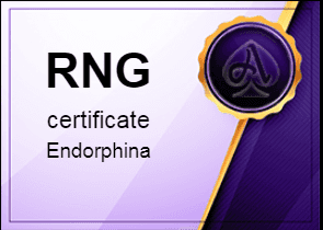 certificate Endorphina Azino777